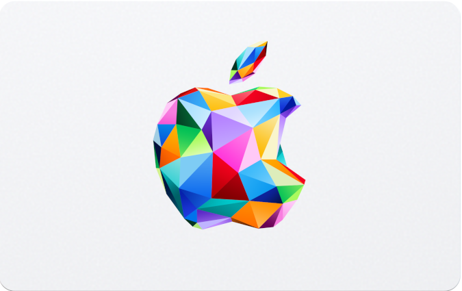 Image of an Apple ES gift card