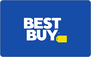 Image of a Best Buy gift card