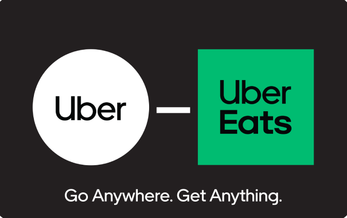 Image of an Uber Eats Italy gift card