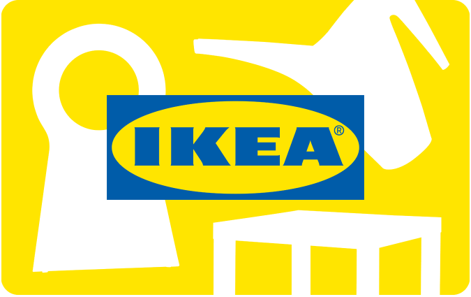 Image of an IKEA Portugal gift card