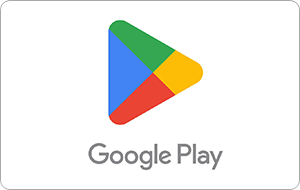 Image of a Google Play gift card