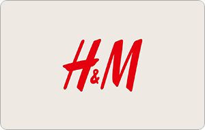 Image of a H&M gift card