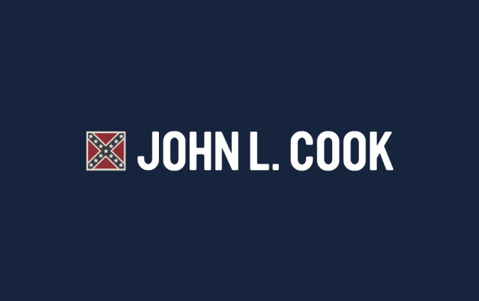 Image of a John L. Cook AR gift card