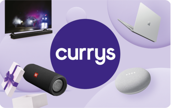 Image of a Currys PC World gift card
